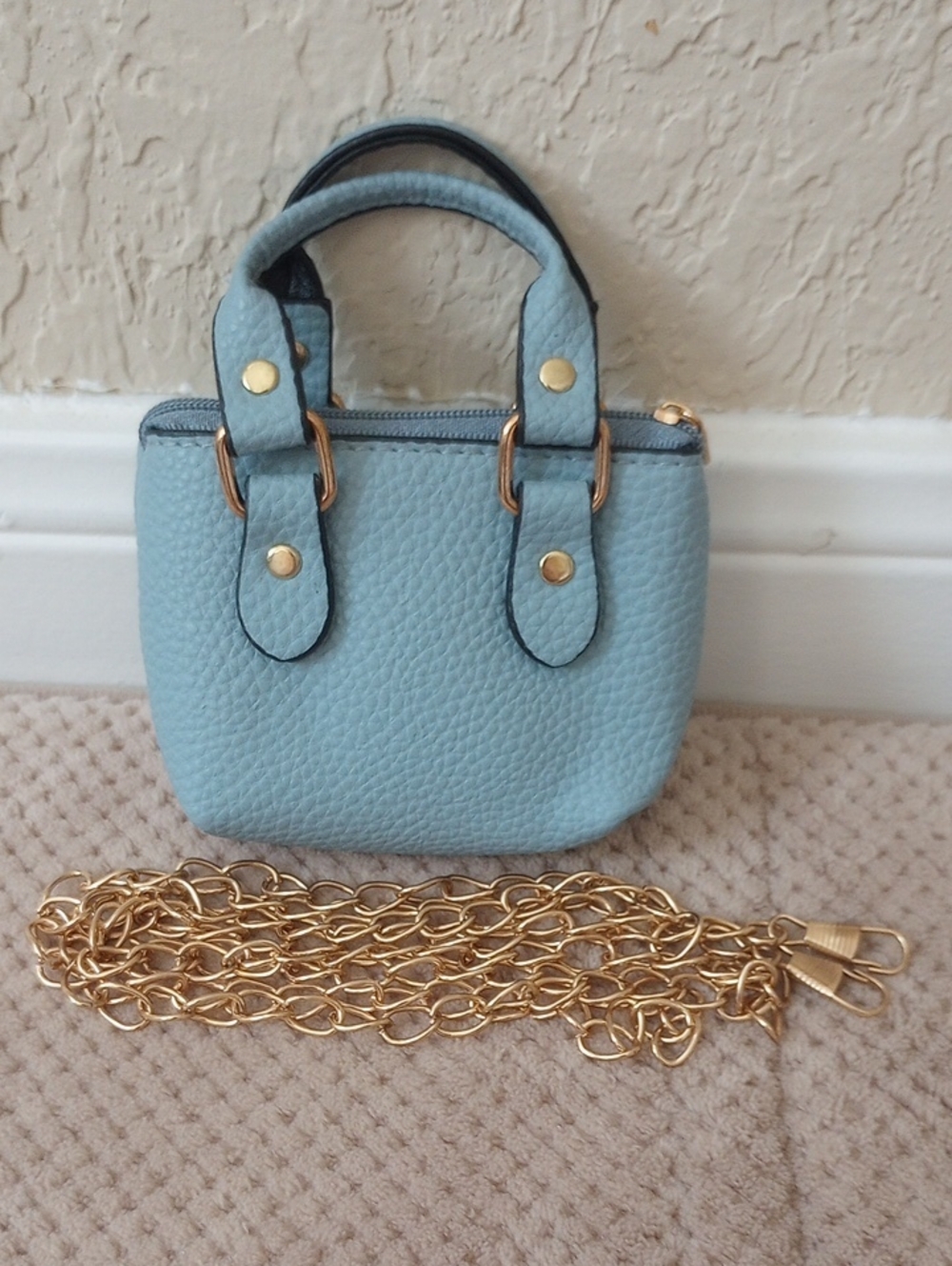 Mini Top-Handle Crossbody Air Pod Bag - Picture 2 of 7